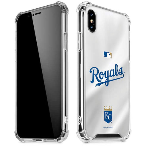 MLB Kansas City Royals Jersey iPhone XS Max Clear Case